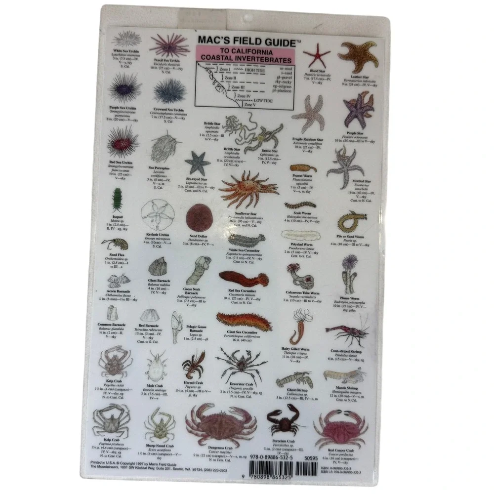 Discovery Ultimate Book‎ of Sharks & Mac's Field Guide California Invertebrates